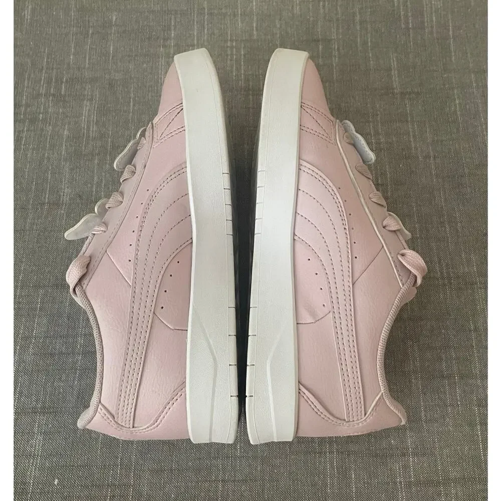 PUMA Jada Classic Butterfly Kids Girls Size 3 Pink White Sneaker Shoes